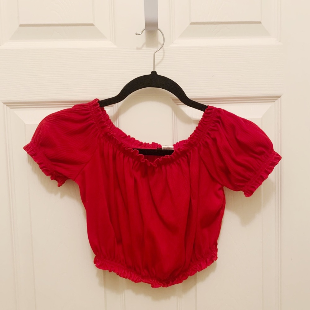 Red Crop Top ❤️🤍 - Picture 2 of 2